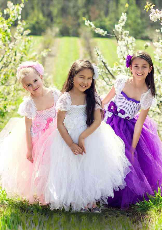 Graceful Tulle Square Neckline Ankle-Length A-line Flower Girl Dress with Appliqu¨¦