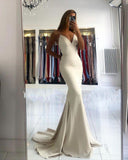 Spaghetti-Straps Mermaid Prom Dress BM bride