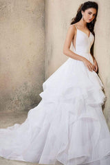 A-line Off-the-shoulder Wedding Dress With Tulle Lace Elegant